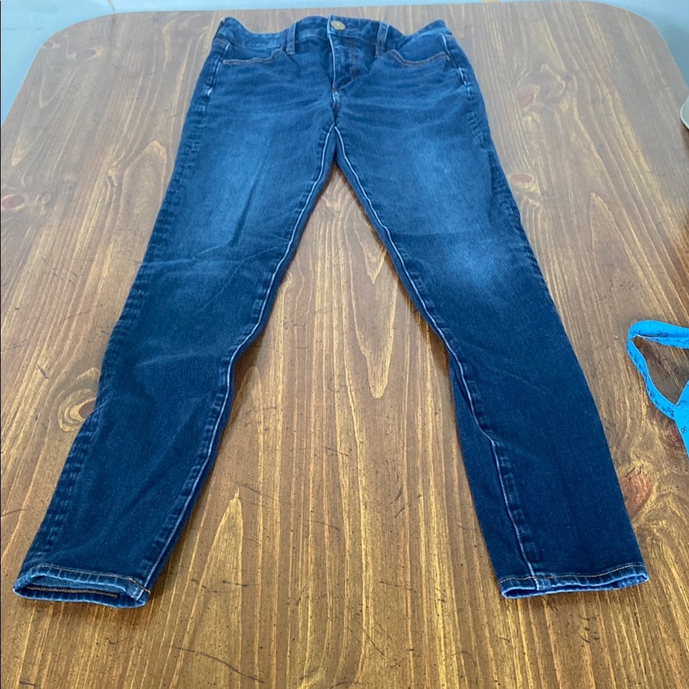 Dark Blue Denim Jeans